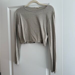 OZMA Heather Gray Lia Top